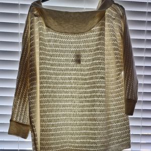 Off the shoulder sweater